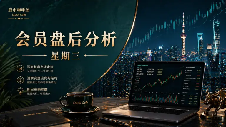 盘后分析 星期三