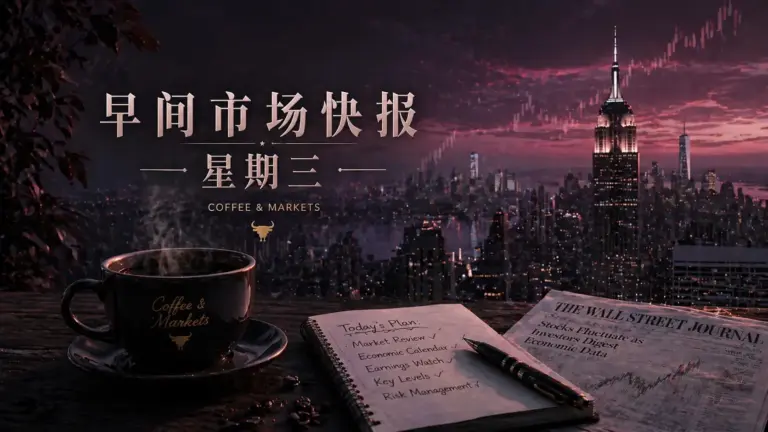 早间市场快报_星期三