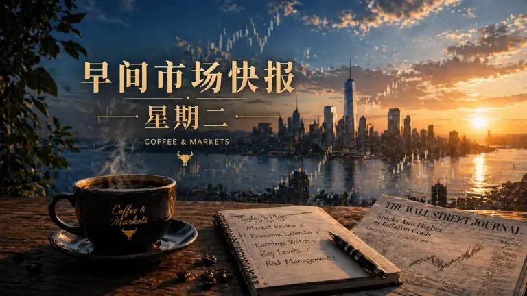 早间市场快报_星期二
